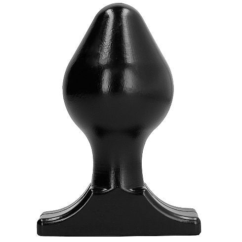 ALL BLACK - ANAL PLUG 16X8 CM