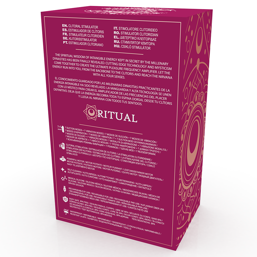 RITHUAL - SHUSHU 2.0 NEW GENERATION CLITORAL AQUA