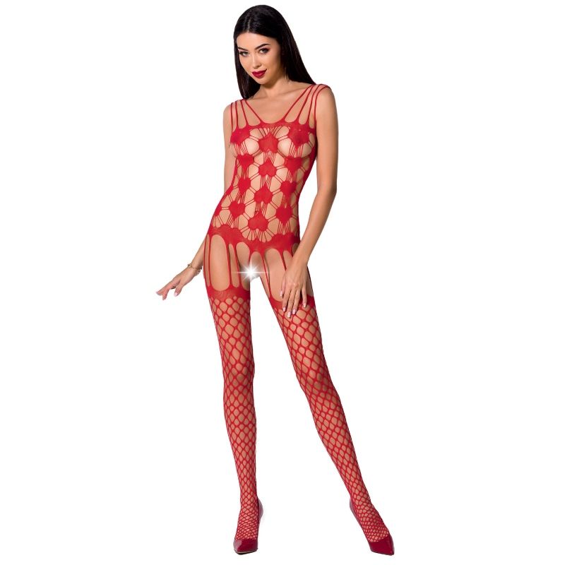 PASSION - WOMAN BS067 BODYSTOCKING NEGRO TALLA UNICA