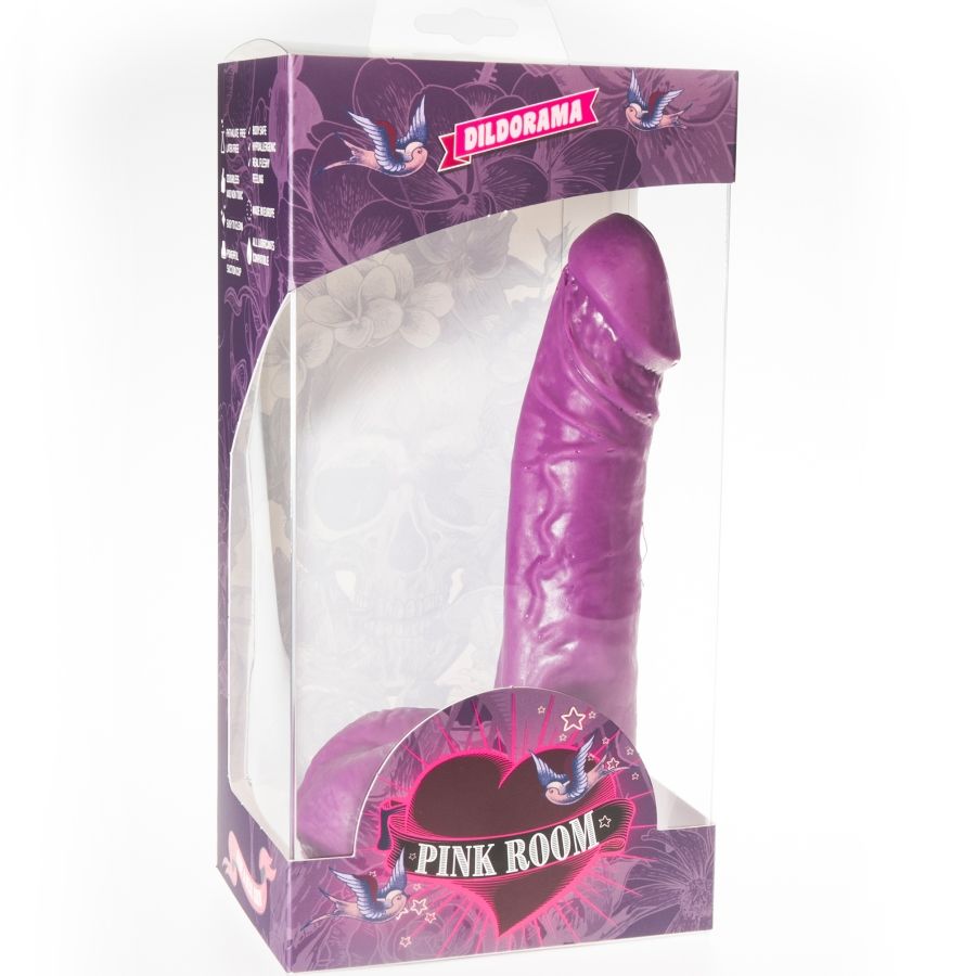 PINK ROOM - EBAN DILDO REALISTICO LILA 19 CM