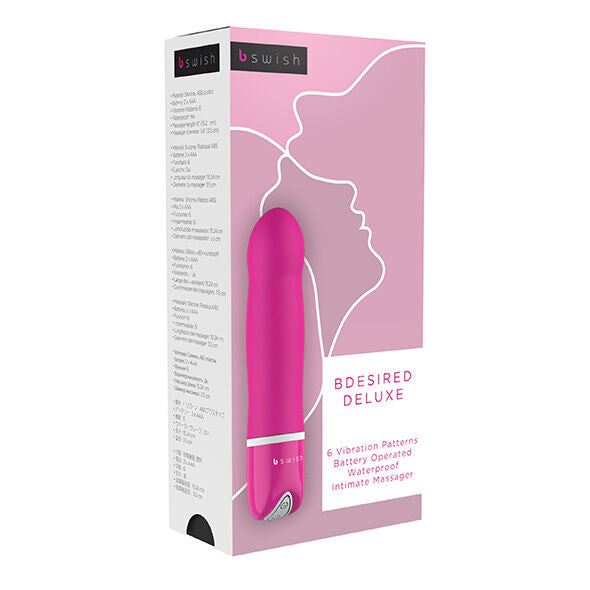 B SWISH - BDESIRED DELUXE VIBRADOR ROSA