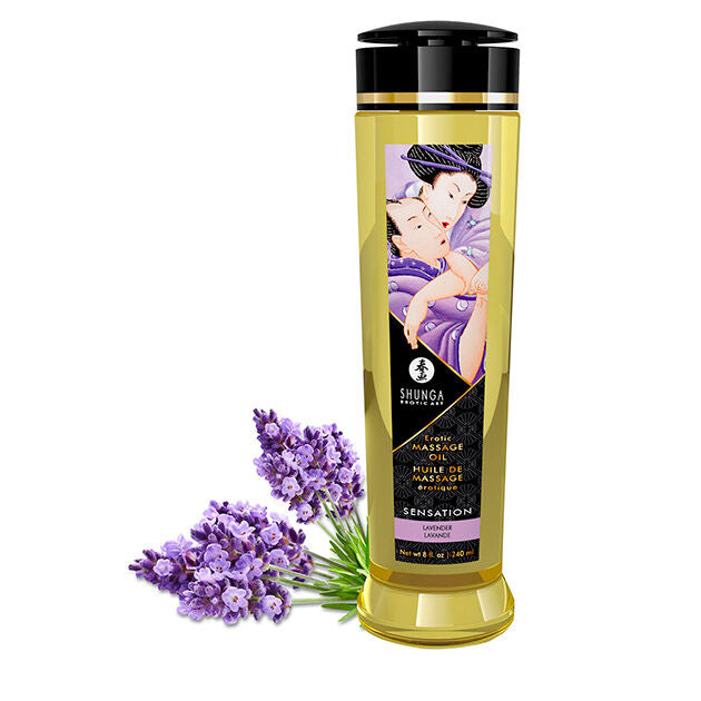 SHUNGA - ACEITE DE MASAJE EROTICO SENSACION 240 ML