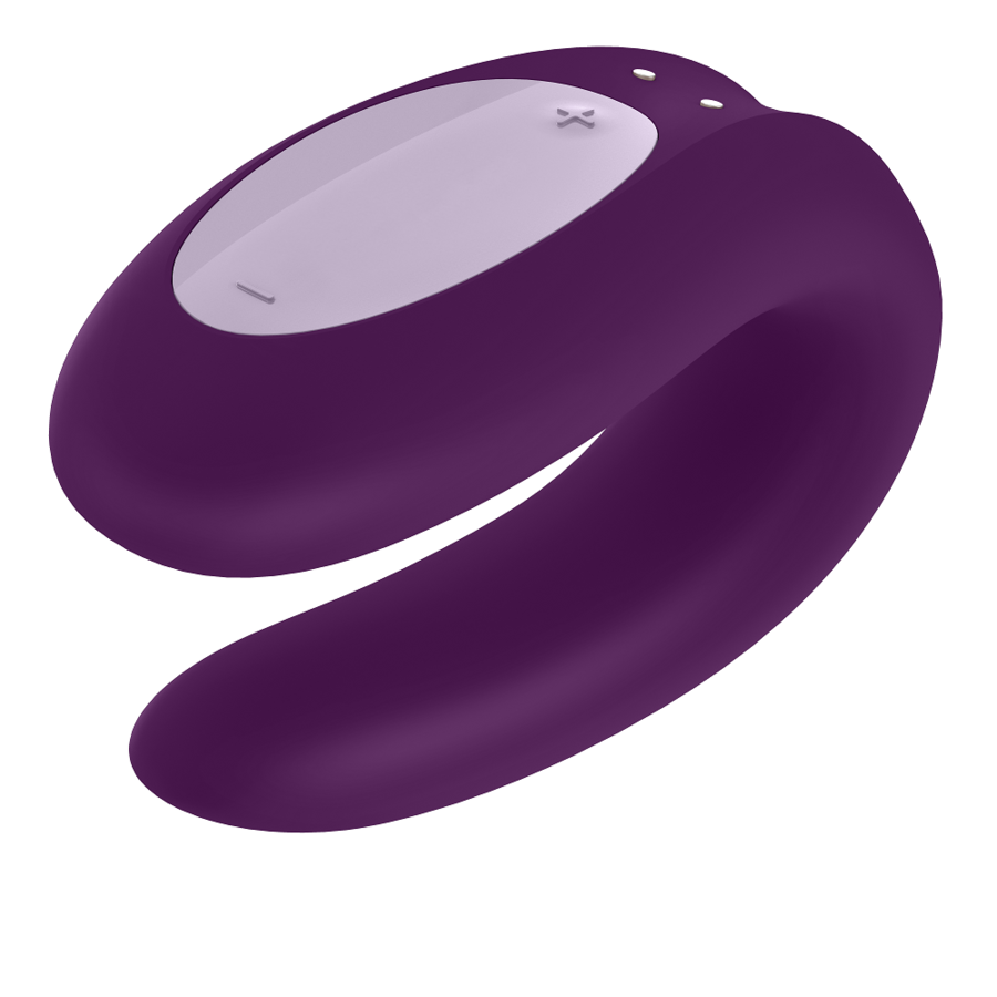 SATISFYER - DOUBLE JOY CON APP ORO NEGRO