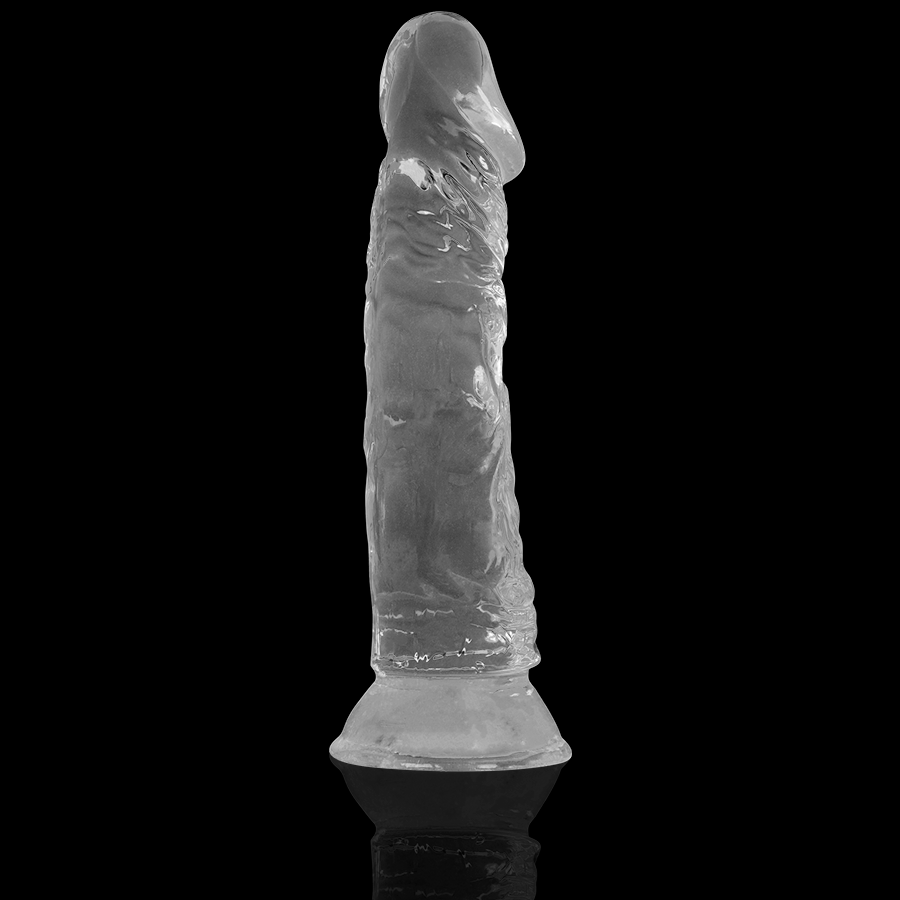 X RAY - CLEAR DILDO TRANSPARENTE 19 CM -O- 4 CM