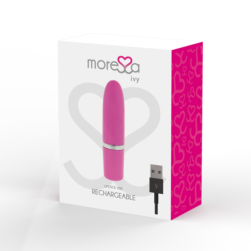 MORESSA - IVY  MASAJEADOR SIMULADOR LABIAL DE VIAJE ROSA