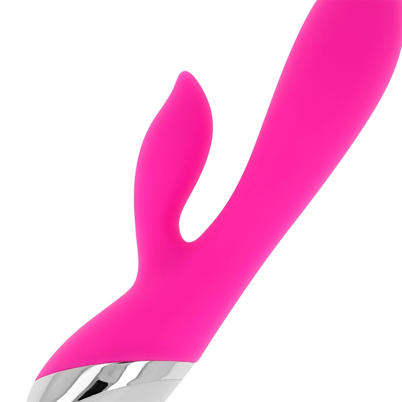 OHMAMA - VIBRADOR CON RABBIT 10 MODOS DE VIBRACIÓN 19 CM