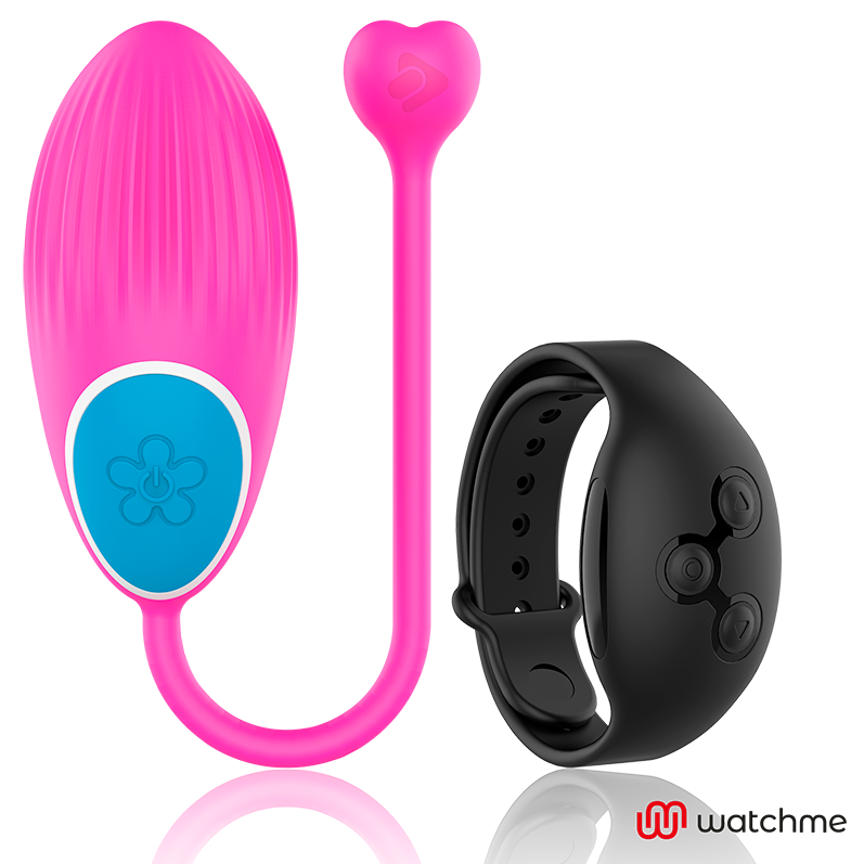 WEARWATCH - HUEVO CONTROL REMOTO TECHNOLOGY WATCHME FUCSIA / AZABACHE